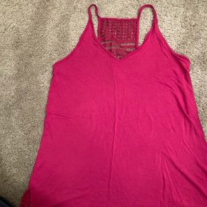 Pink tank